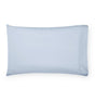 Fiona Powder Bedding Collection by Sferra | Fig Linens - Blue pillowcase