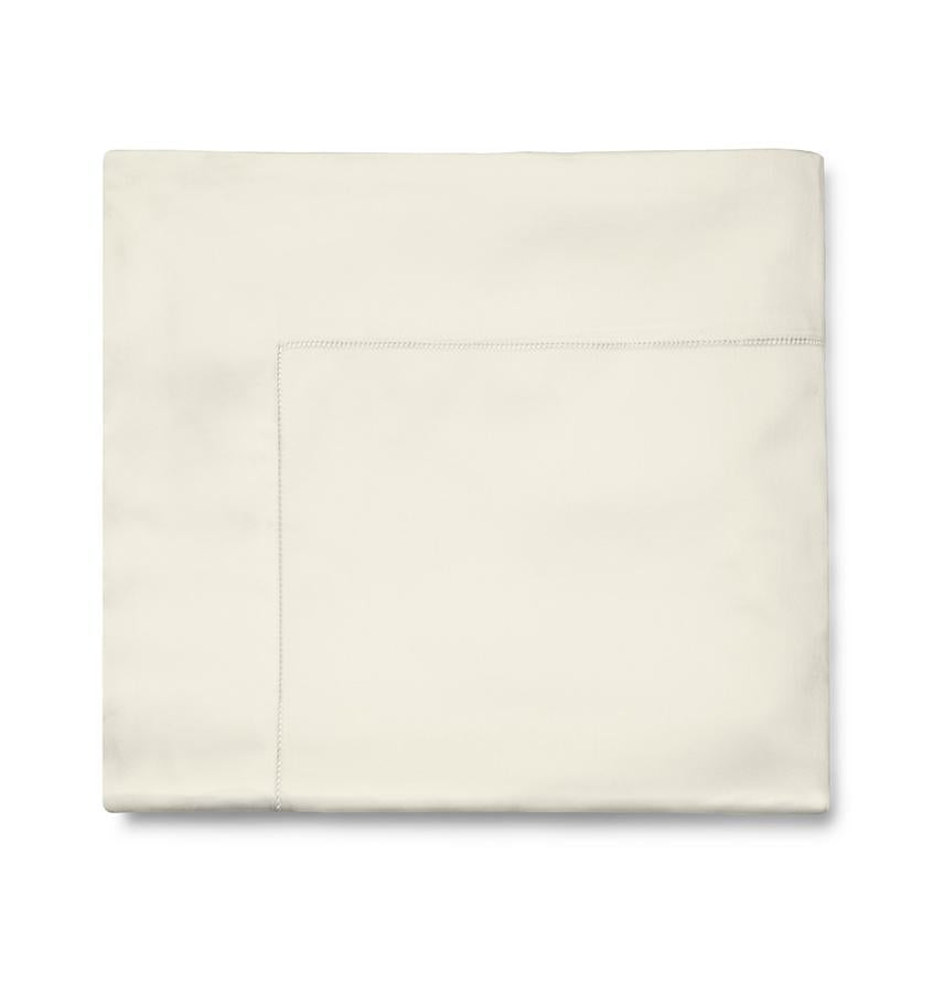 Sfrerra Bedding | Fiona Sheeting and Cases | Fig Linens - Ivory flat sheet