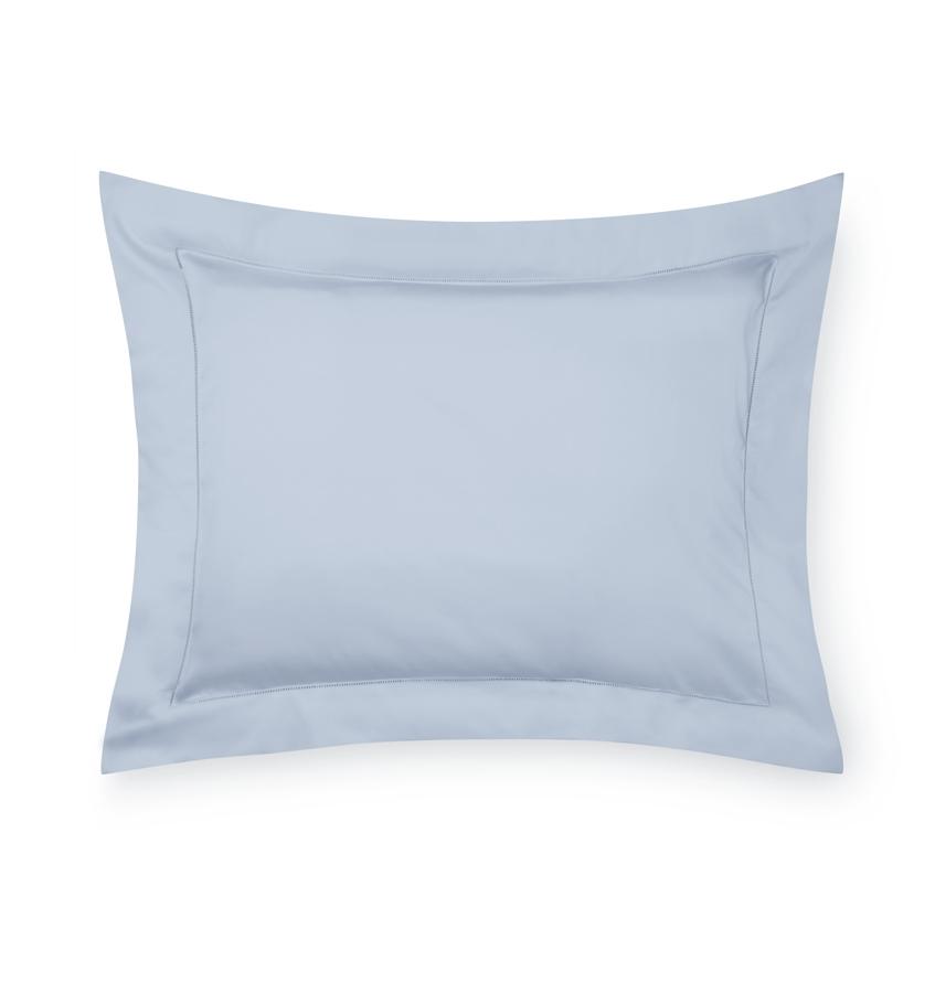 Fiona Powder Bedding Collection by Sferra | Fig Linens - Blue sham