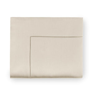 Fig Linens - Giotto Collection Sheeting by Sferra - Champagne flat sheet
