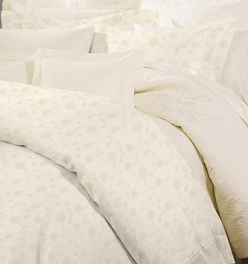 Queen Duvet Cover 88X92 - Giza Jacquard Collection - By Sferra