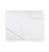 Fig Linens - Sferra Bedding - Grand Hotel White and Mist Duvet