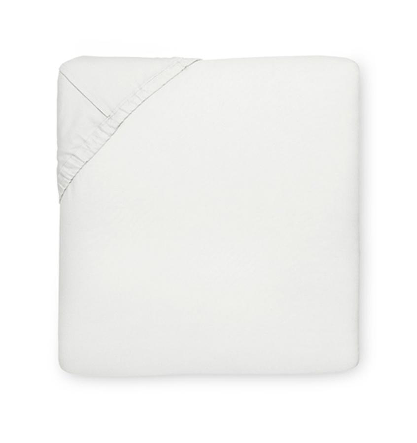 Fig Linens | Sereno Bedding Collection by Sferra - Ivory fitted sheet