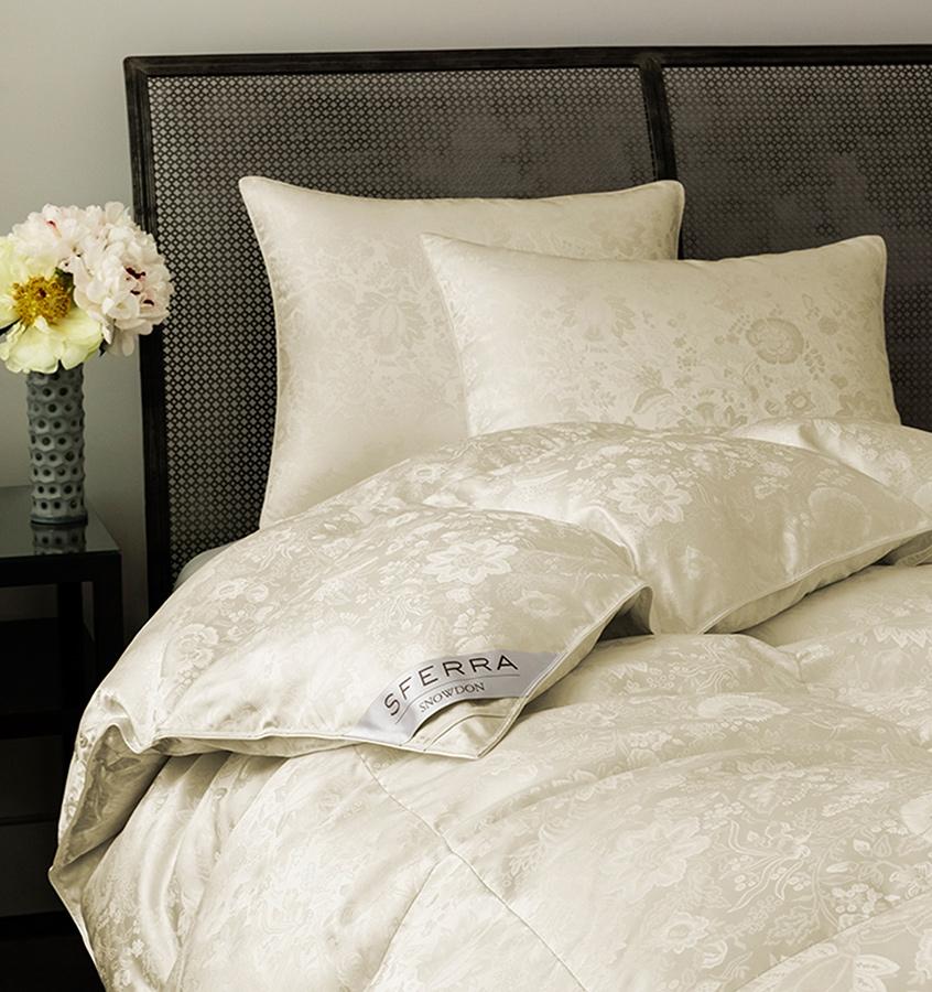 Snowdon Goose Down Comforter by Sferra | Fig Linens and Home