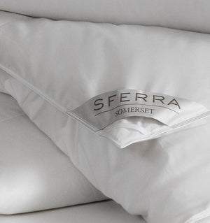 Somerset Goose Down Comforter by Sferra - Fig Linens