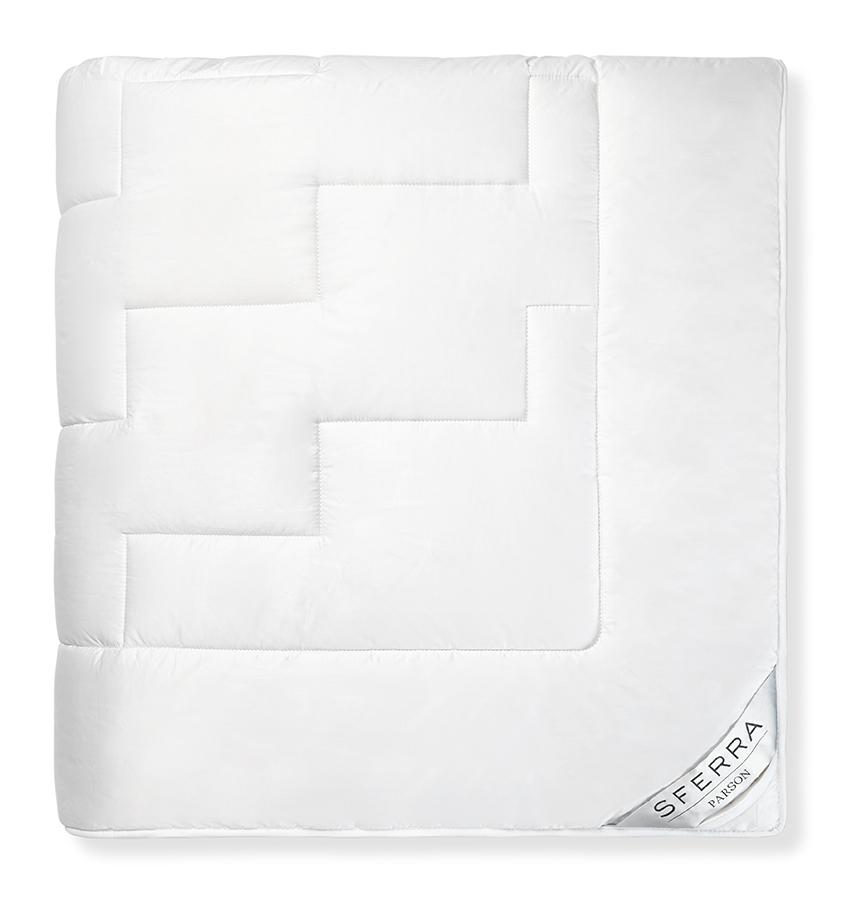 White all natural down alternative quilt - Parson by Sferra - Fig Linens