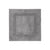 Aquilon Platine Reversible Bath Rug by Yves Delorme | Fig Linens - square, gray bath mat, rug