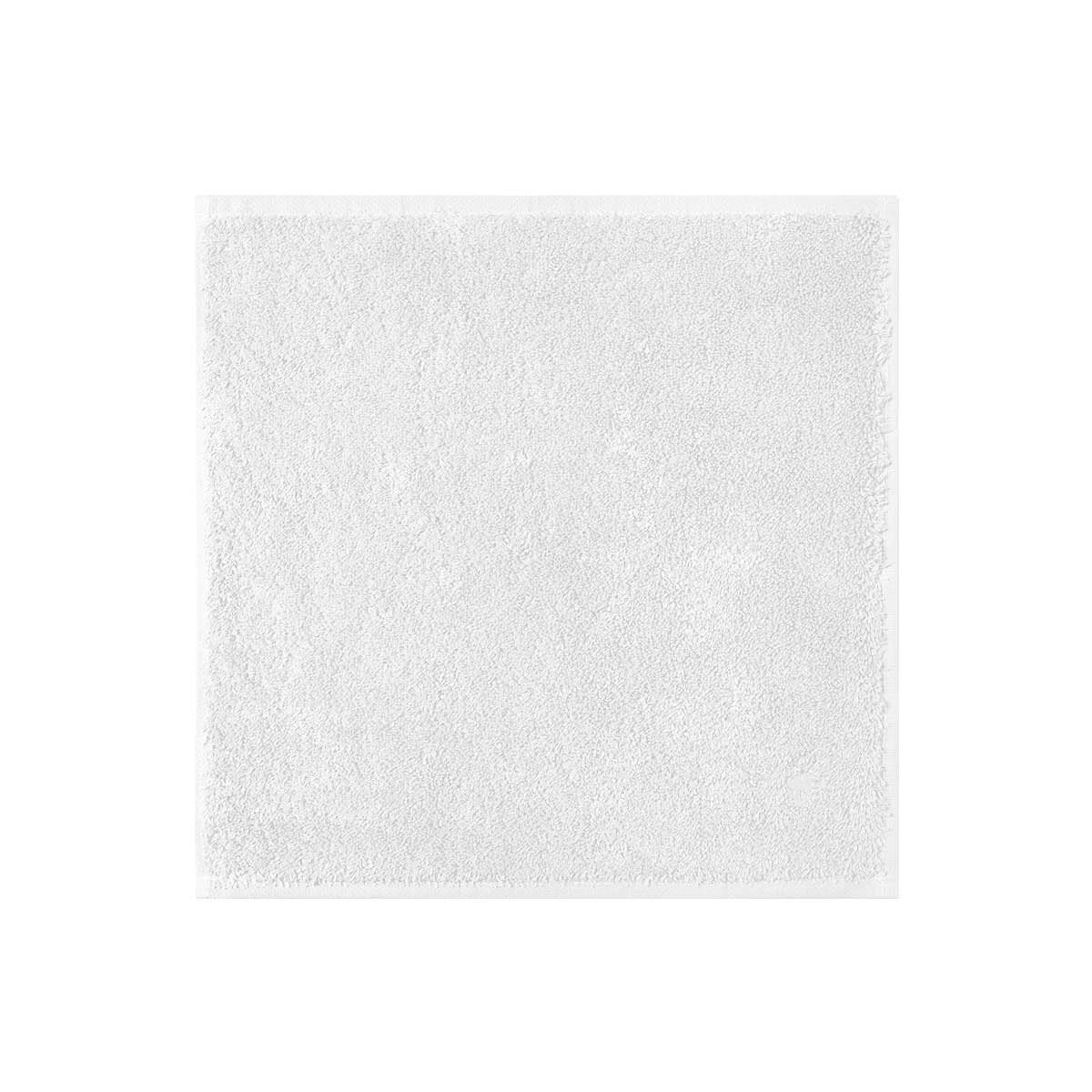 Etoile Blanc Bath Collection by Yves Delorme | Fig Linens - White wash cloth