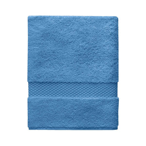 Etoile Cobalt Bath Collection by Yves Delorme | Fig Linens - Blue bath linens - guest, hand towel