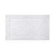 Prestige Blanc Bath Rug by Yves Delorme | Fig Linens - White bath rug, mat, non slip, cotton