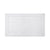 Prestige Blanc Bath Rug by Yves Delorme | Fig Linens - White square bath rug, mat, non slip, cotton
