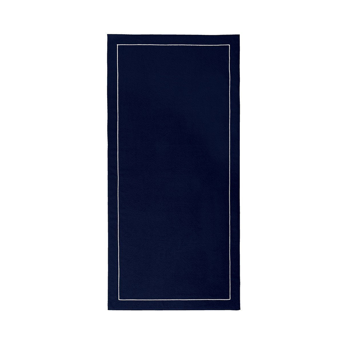 Croisiére Marine Navy Blue Beach Towel by Yves Delorme Fig Linens