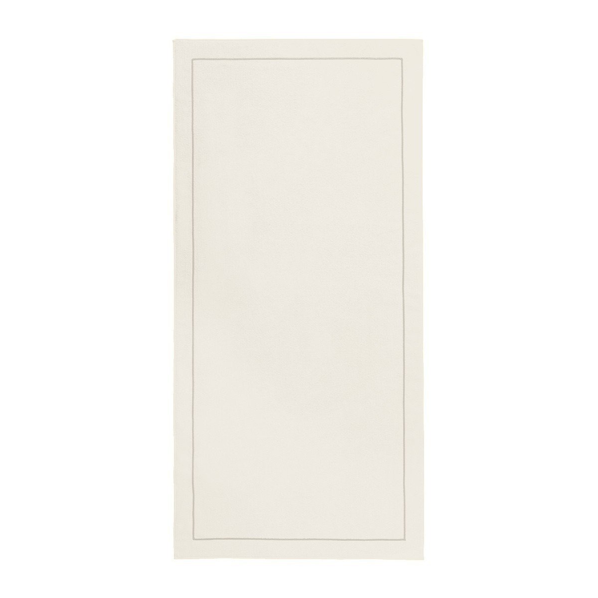 Croisiére Ecru Ivory Beach Towel by Yves Delorme Fig Linens