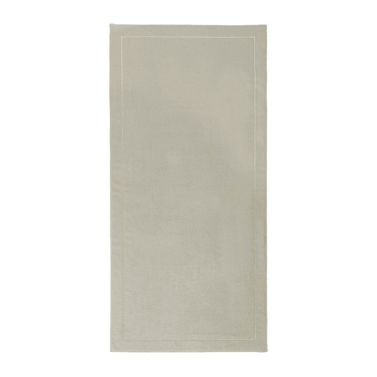 Croisiere Pierre Stone gray Beach Towel by Yves Delorme Fig Linens