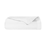 Morphée Blanc Coverlet by Yves Delorme | Fig Linens - White, cotton, king, queen coverlet