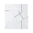 Athena Silver Bedding Collection by Yves Delorme | Fig Linens - White bed linens, duvet cover
