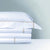 Athena Pierre Bedding Collection by Yves Delorme | Fig Linens - white bed linens, duvet sheet, sham