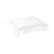 Athena Blanc Bedding Collection by Yves Delorme | Fig Linens - White boudoir sham