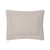 Triomphe Pierre Stone Bedding by Yves Delorme | Fig Linens - Quilted boudoir sham