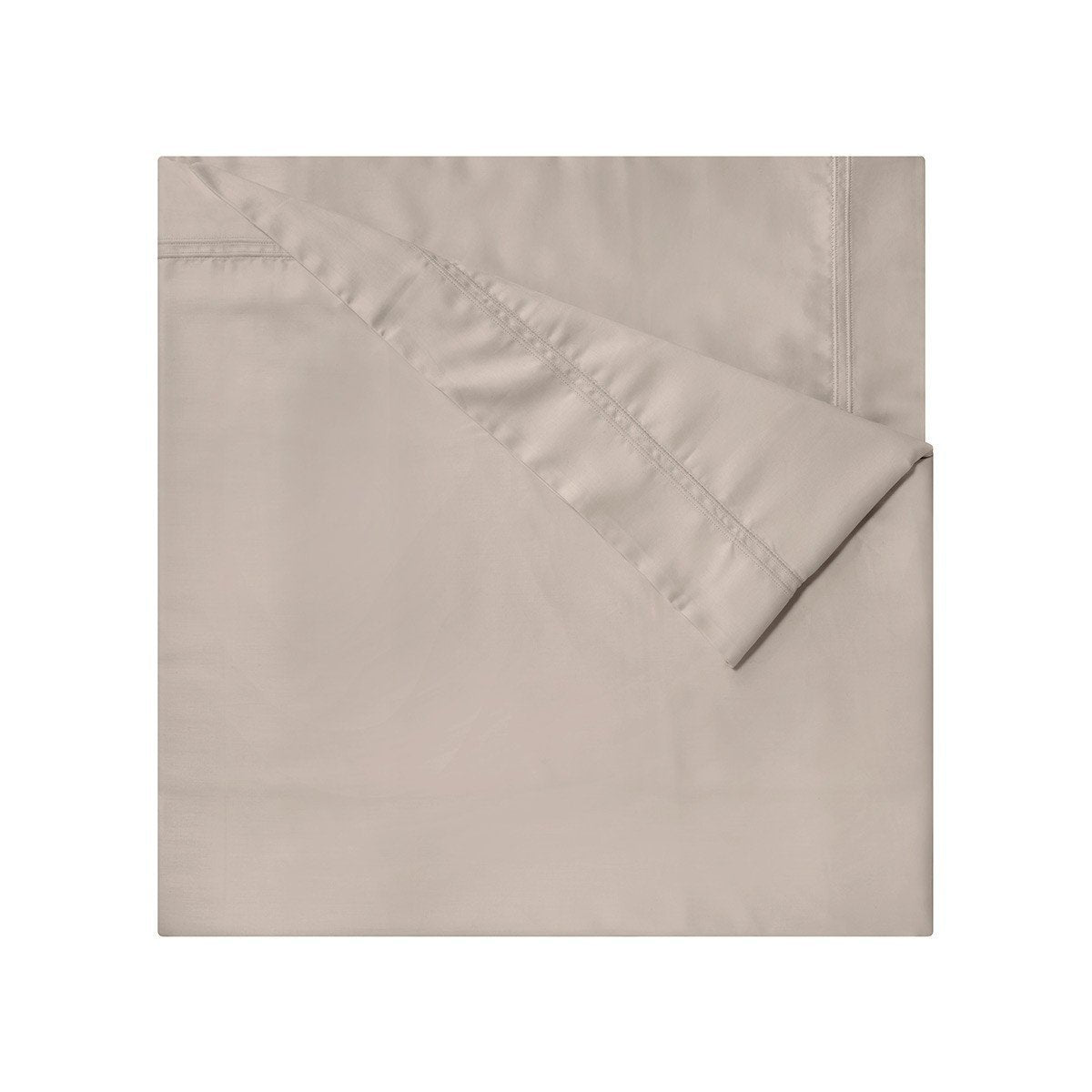Triomphe Pierre Stone Bedding by Yves Delorme | Fig Linens  - Duvet Cover