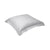 Triomphe Silver Light Gray Bedding by Yves Delorme - Fig Linens - Euro Sham