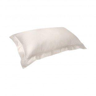 Triomphe Nacre Ivory Bedding by Yves Delorme | Fig Linens - Standard, King Sham