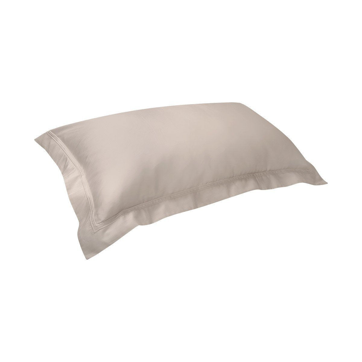 Triomphe Pierre Stone Bedding by Yves Delorme | Fig Linens - Standard, King Sham