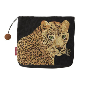 Rejane Leopard Tote by Iosis | Fig Linens - Front