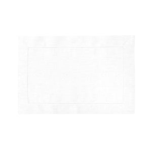 Liso Blanc Table Linens by Yves Delorme Fig Linens white placemat