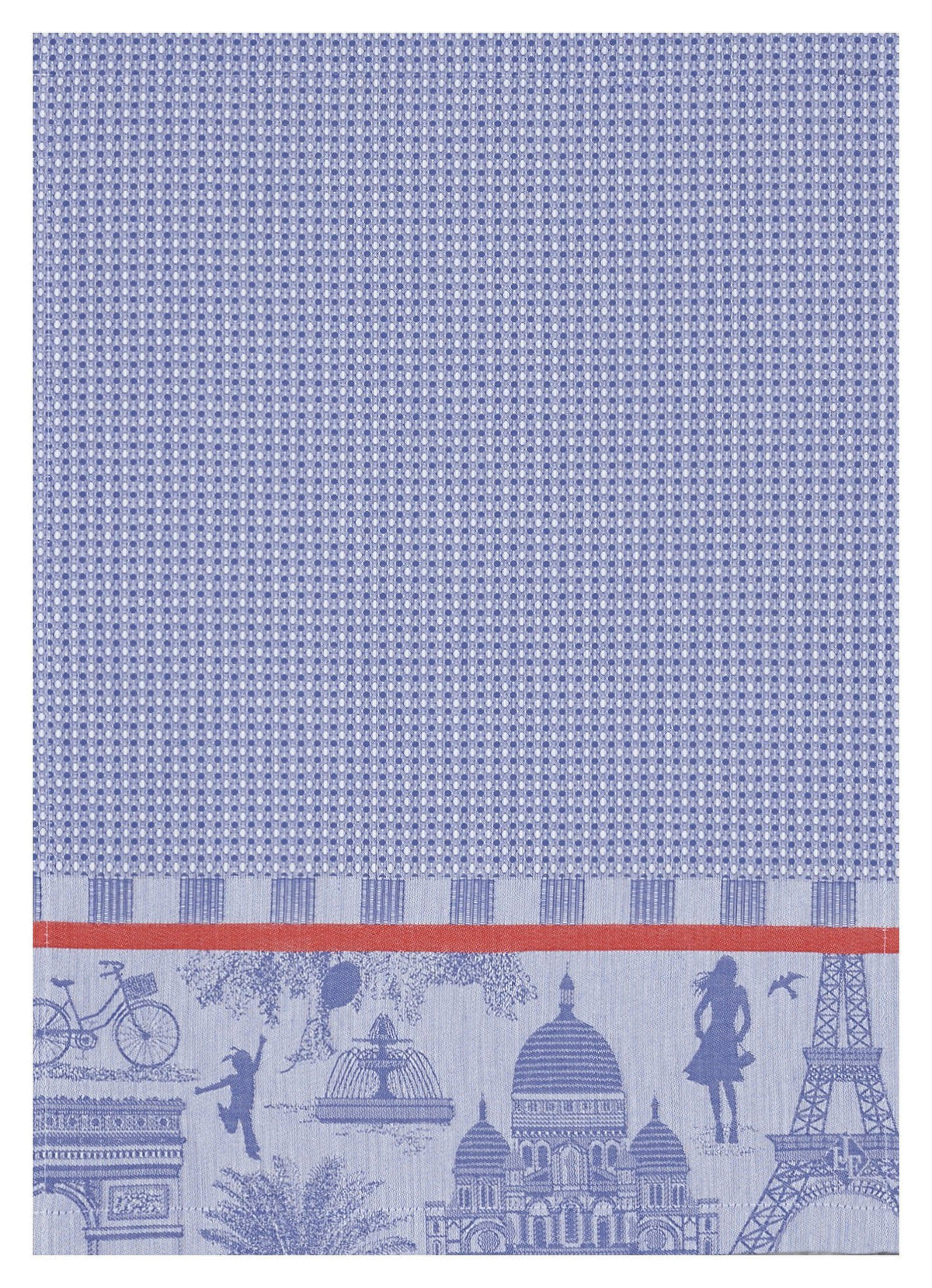Petit Paris Kitchen Hand Towels Fig Linens blue purple