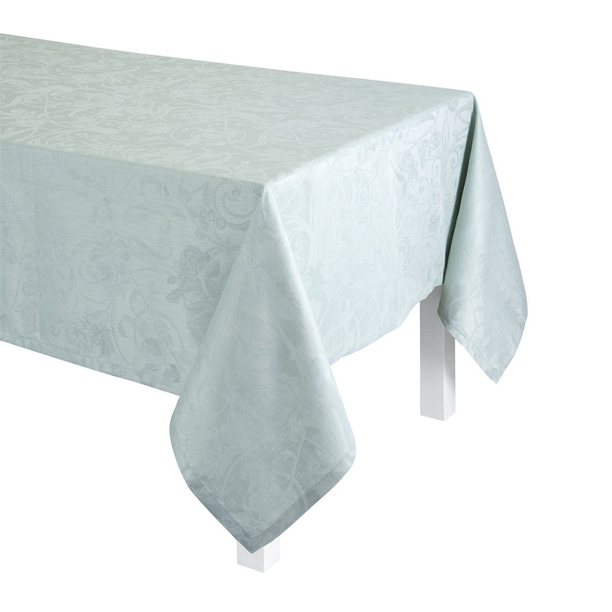 Le Jacquard Français Table Linen Tivoli in Mist Fig Linens Tablecloth