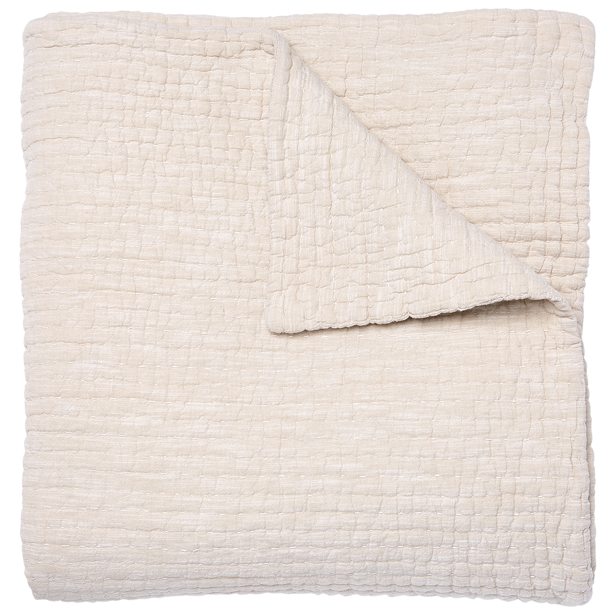 Vivada Sand Coverlet by John Robshaw | Fig Linens and Home