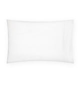 Corto Celeste White Bedding Collection by Sferra | Fig Linens - White pillowcase