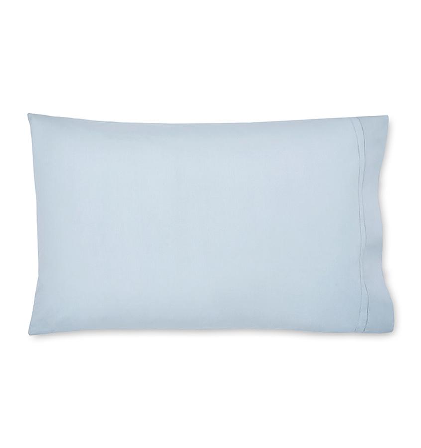 Finna Sky Bedding Collection by Sferra | Fig Linens - Blue pillowcase