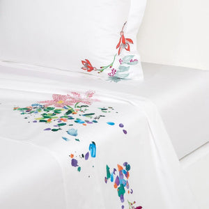 Flat Sheet - Equateur Bedding by Yves Delorme Couture - Fine Linens Collection