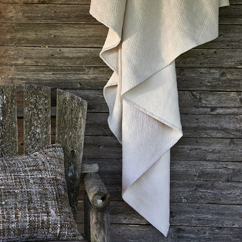 Traditions Linens - Flynn Coverlets by TL at Home in Natural Linen - Fig Linens and Home
