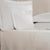 Frette Doppio Ajour Luxury Bedding Boudoir in White - Fig Linens and Home