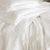 Frette Doppio Ajour Bedding Detail of Hemstitch in White - Fig Linens and Home