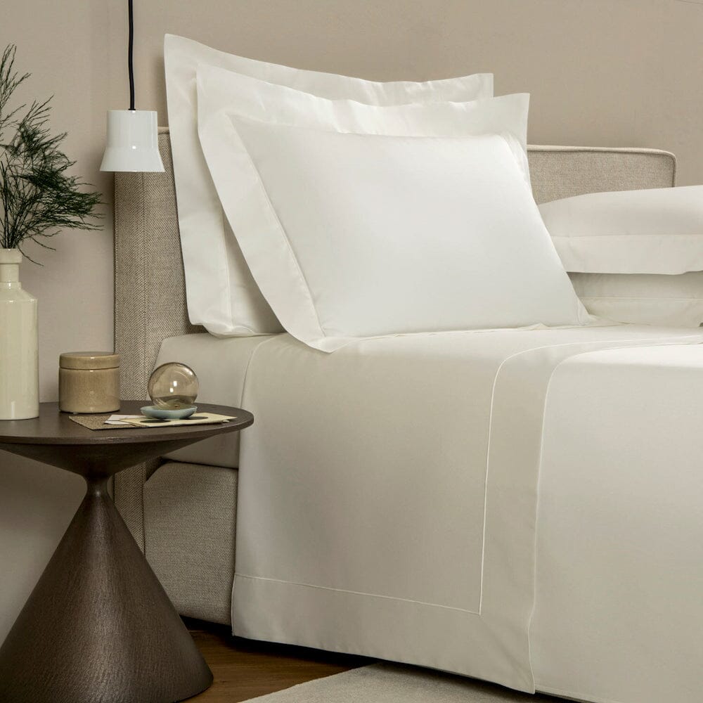 Sheet Set - Frette Grace Bedding in Milk | Fig Linens and Home - view 1