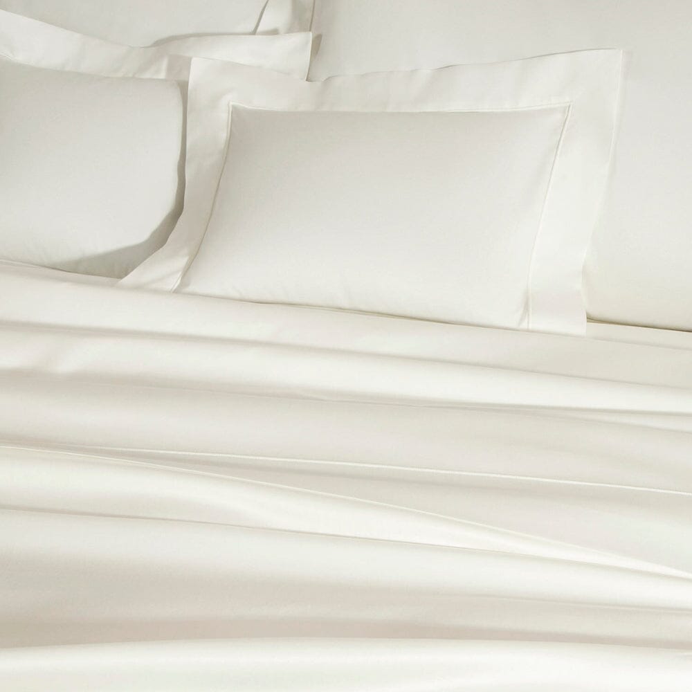 Sheet Set - Frette Grace Bedding in Milk | Fig Linens and Home - view 3