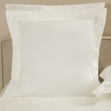 Euro Sham - Frette Grace Bedding in Milk | Fig Linens and Home - view 1