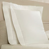 Euro Sham - Frette Grace Bedding in Milk | Fig Linens and Home - view 2