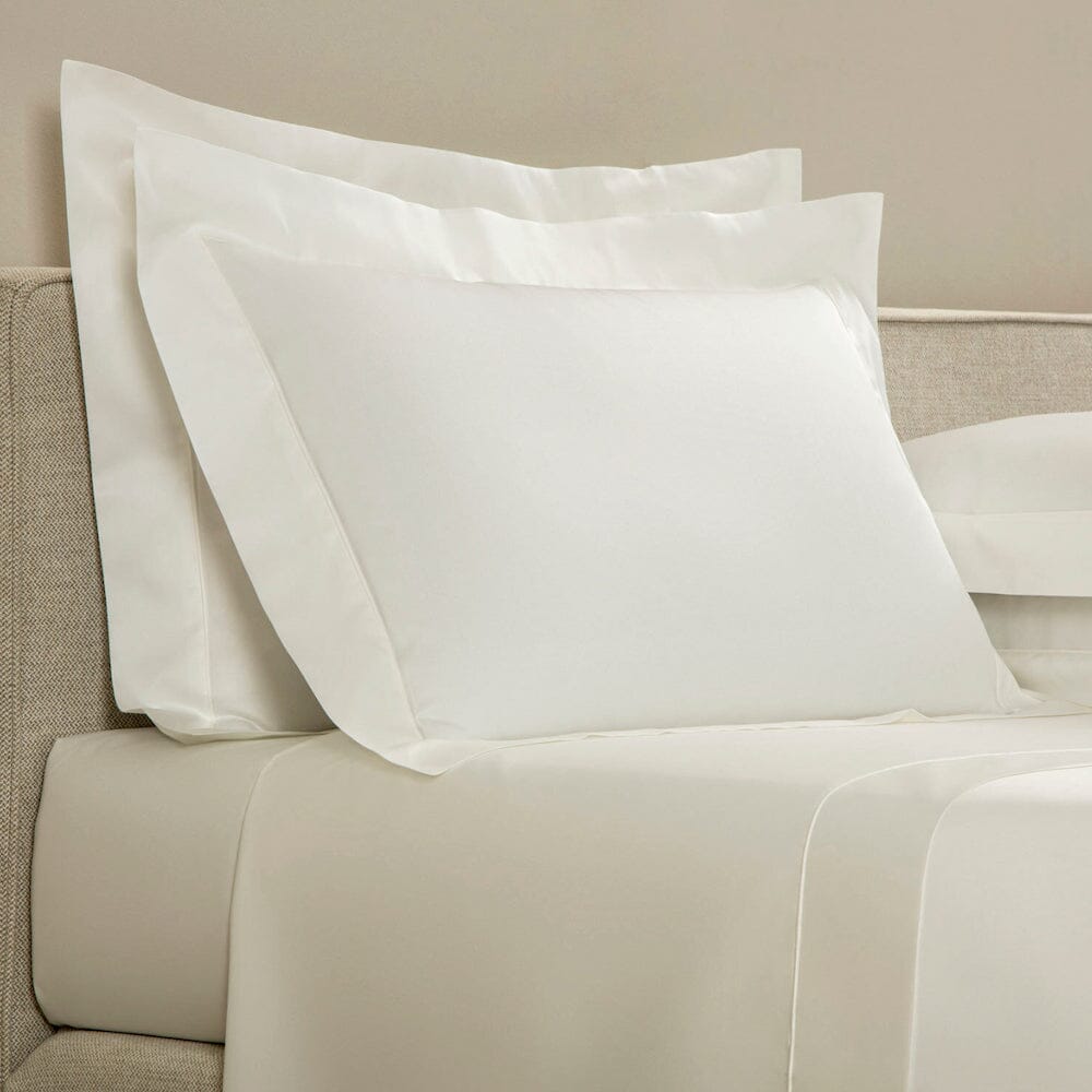 Pillow Sham - Frette Grace Bedding in Milk | Fig Linens and Home - view 2