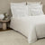 Triplo Popeline Bourdon White and Milk by Frette | Fig Linens and Home