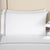 Frette Triplo Popeline Bourdon White and Slate Grey Pillowcases 1 - Fig Linens and Home