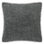 Front - Merelle Graphite Faux Fur Pillow by Designers Guild | Fig Linens