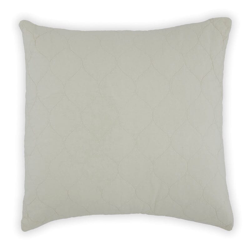 Traditions Linens - Gavin Cotton Quilts by TL at Home in Ivory Sham  - Fig Linens and Home