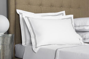 Frette Hotel Classic Grey Sheet Set | Fig Linens
