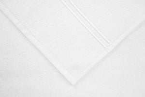 Frette Hotel Classic Bath Towels - White Stitching - 2 Rows | Fig Linens