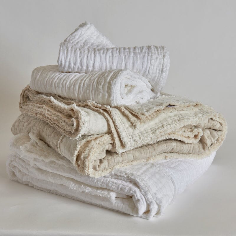 Traditions Linens - Hudson Coverlets by TL at Home Stacked Bedding - Fig Linens and Home
